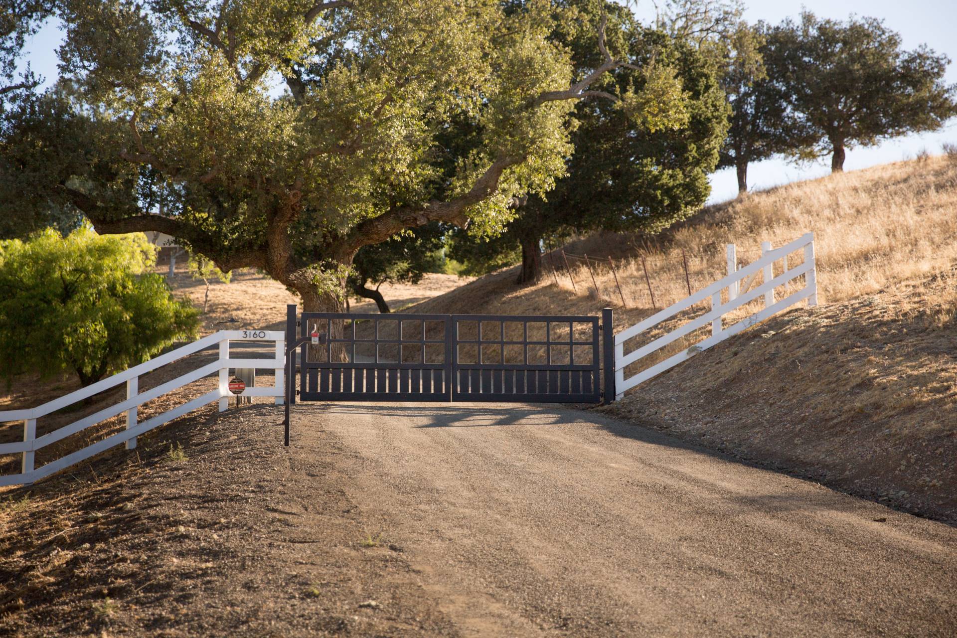 The gate and road GPM completed a chip seal project on in Santa Ynez.