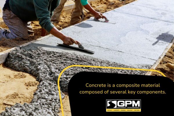 Concrete is a composite material Concrete is a composite material